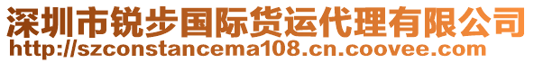 深圳市銳步國際貨運(yùn)代理有限公司