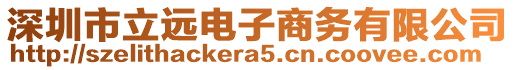 深圳市立遠(yuǎn)電子商務(wù)有限公司