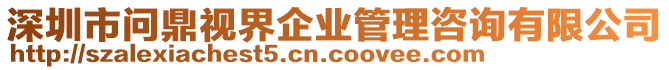 深圳市問鼎視界企業(yè)管理咨詢有限公司