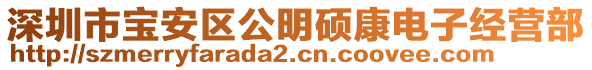 深圳市寶安區(qū)公明碩康電子經(jīng)營部