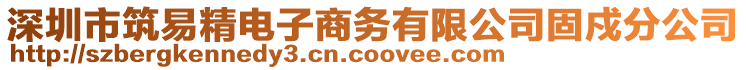 深圳市筑易精電子商務(wù)有限公司固戍分公司