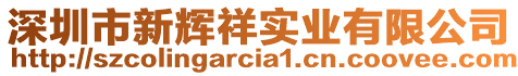 深圳市新輝祥實(shí)業(yè)有限公司