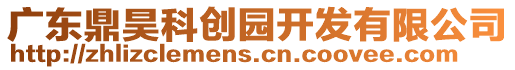 廣東鼎昊科創園開發有限公司