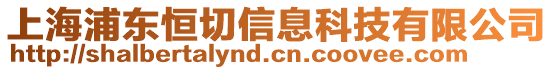 上海浦東恒切信息科技有限公司
