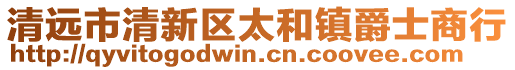 清遠市清新區(qū)太和鎮(zhèn)爵士商行