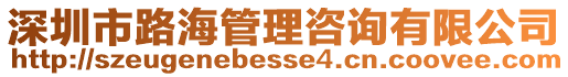 深圳市路海管理咨詢有限公司