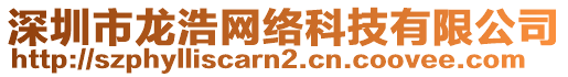 深圳市龍浩網(wǎng)絡(luò)科技有限公司