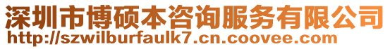 深圳市博碩本咨詢服務(wù)有限公司