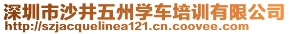 深圳市沙井五州學車培訓有限公司