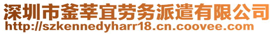 深圳市釜莘宜勞務(wù)派遣有限公司