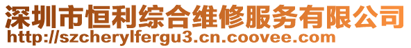 深圳市恒利綜合維修服務有限公司