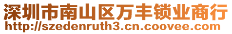 深圳市南山區(qū)萬豐鎖業(yè)商行