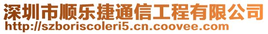 深圳市順樂捷通信工程有限公司