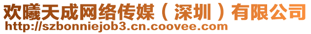 歡曦天成網(wǎng)絡傳媒（深圳）有限公司