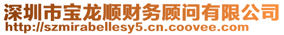 深圳市寶龍順財務顧問有限公司