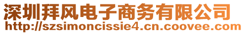 深圳拜風電子商務有限公司