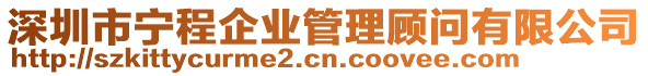 深圳市寧程企業(yè)管理顧問有限公司