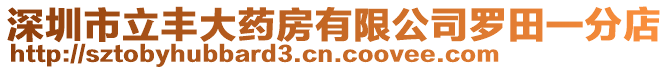 深圳市立豐大藥房有限公司羅田一分店