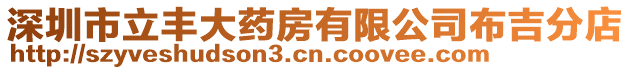 深圳市立豐大藥房有限公司布吉分店