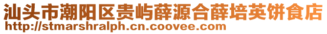 汕頭市潮陽區(qū)貴嶼薛源合薛培英餅食店