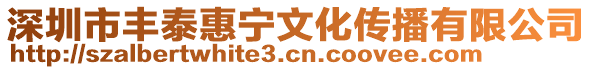 深圳市豐泰惠寧文化傳播有限公司