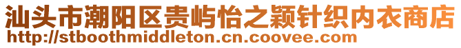 汕頭市潮陽區(qū)貴嶼怡之穎針織內(nèi)衣商店