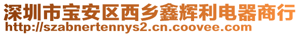 深圳市寶安區(qū)西鄉(xiāng)鑫輝利電器商行