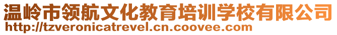 溫嶺市領航文化教育培訓學校有限公司