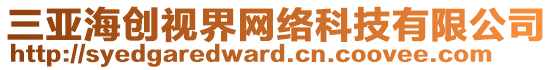 三亞海創(chuàng)視界網(wǎng)絡(luò)科技有限公司