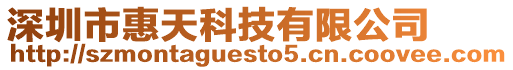 深圳市惠天科技有限公司