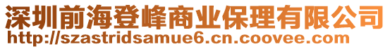 深圳前海登峰商業(yè)保理有限公司