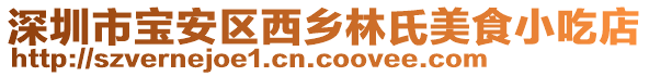 深圳市寶安區(qū)西鄉(xiāng)林氏美食小吃店