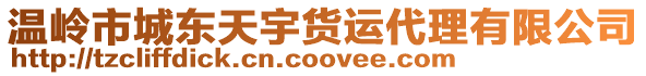 溫嶺市城東天宇貨運(yùn)代理有限公司