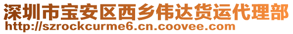 深圳市寶安區(qū)西鄉(xiāng)偉達(dá)貨運(yùn)代理部