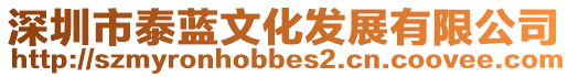 深圳市泰藍文化發展有限公司