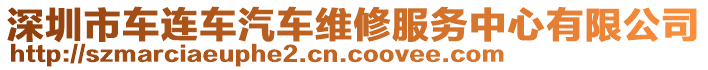 深圳市車連車汽車維修服務中心有限公司