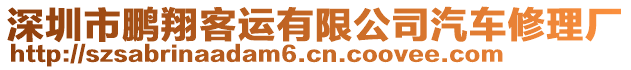 深圳市鵬翔客運有限公司汽車修理廠