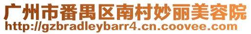廣州市番禺區(qū)南村妙麗美容院