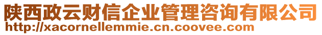陜西政云財信企業管理咨詢有限公司