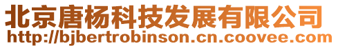 北京唐楊科技發展有限公司