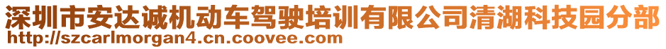 深圳市安達(dá)誠機(jī)動車駕駛培訓(xùn)有限公司清湖科技園分部