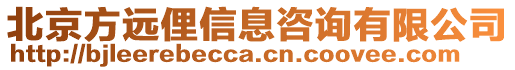 北京方遠俚信息咨詢有限公司