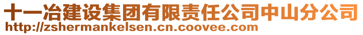 十一冶建設集團有限責任公司中山分公司