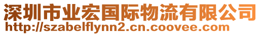 深圳市業(yè)宏國際物流有限公司