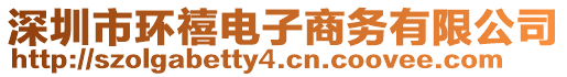 深圳市環(huán)禧電子商務(wù)有限公司