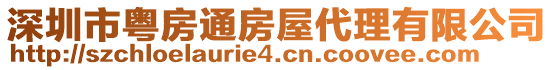 深圳市粵房通房屋代理有限公司