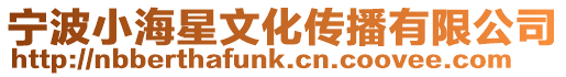 寧波小海星文化傳播有限公司