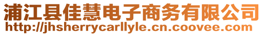 浦江縣佳慧電子商務有限公司