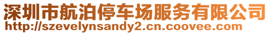 深圳市航泊停車場服務有限公司