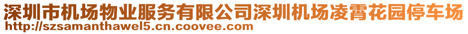 深圳市機(jī)場物業(yè)服務(wù)有限公司深圳機(jī)場凌霄花園停車場